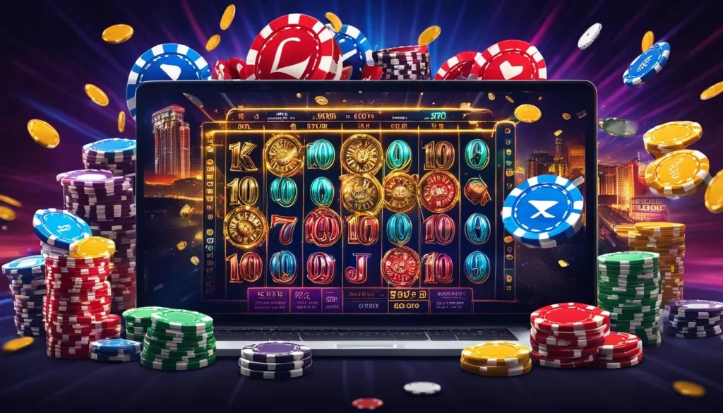 Game nổ hũ cổ điển với biểu tượng trái cây